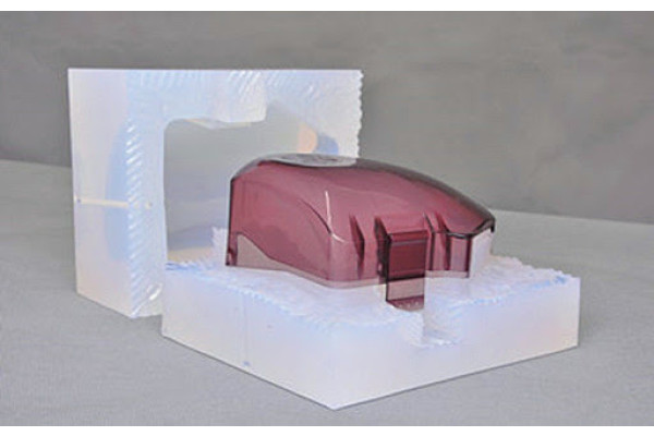 Coulée sous Vide Matières transparentes teintées